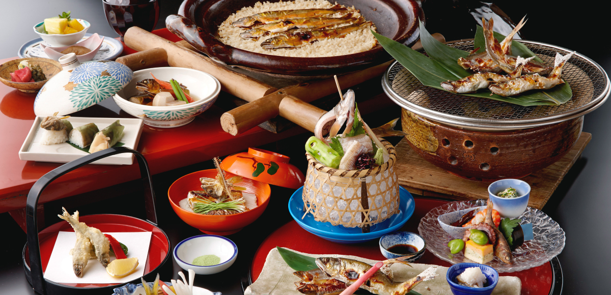 画像：春夏の料理 鮎